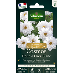 Cosmos Double Click Blanc 1 g