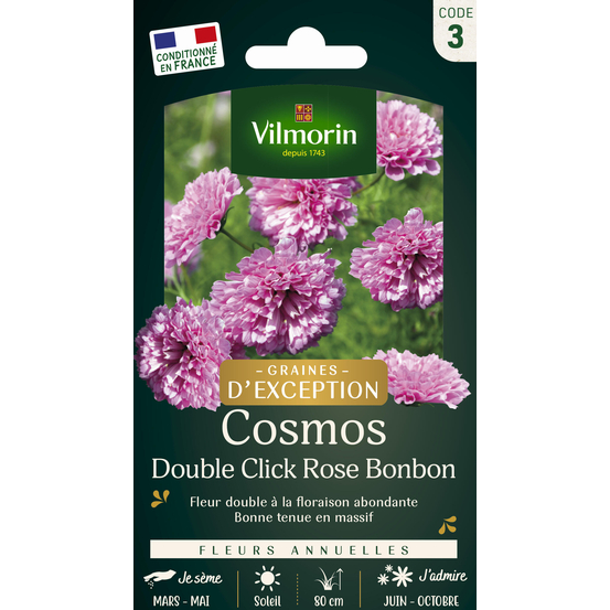Cosmos Double Click Rose Bonbon 1 g