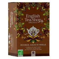 Thé English Tea Shop  Rooibos, Cacao & Vanille Boîte 20 sachets