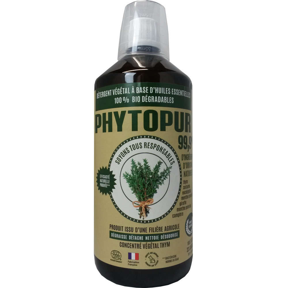 PHYTOPUR Ã©co-dÃ©tergent thym 1L