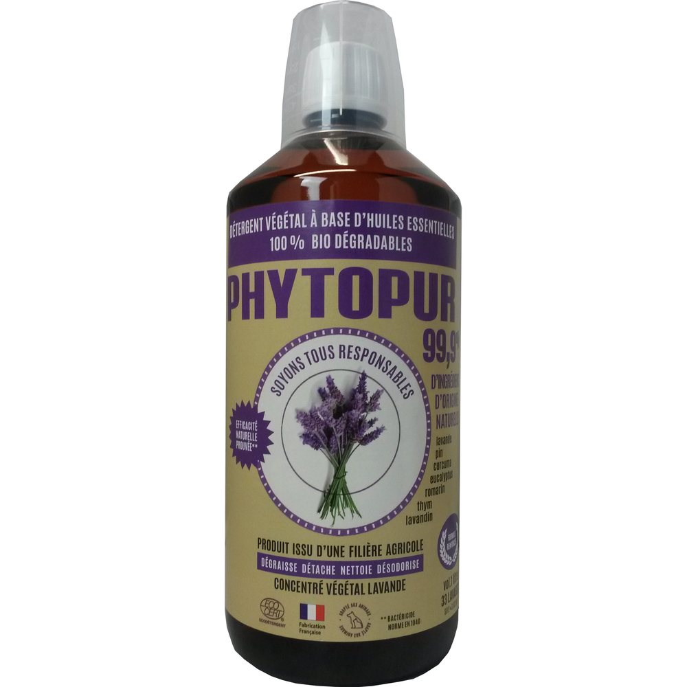 PHYTOPUR Ã©co-dÃ©tergent lavande 1L