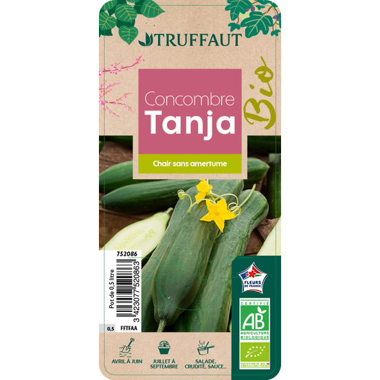 Concombre Tanja F1 : AB C0.5L