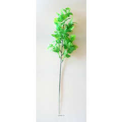 Piquet de feuilles de philodendron artificielles H 45 cm plastique ext