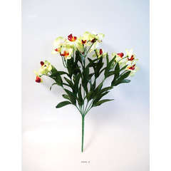 Bouquet d'Orchidées artificielles 21 fleurs hauteur 33 cm superbe