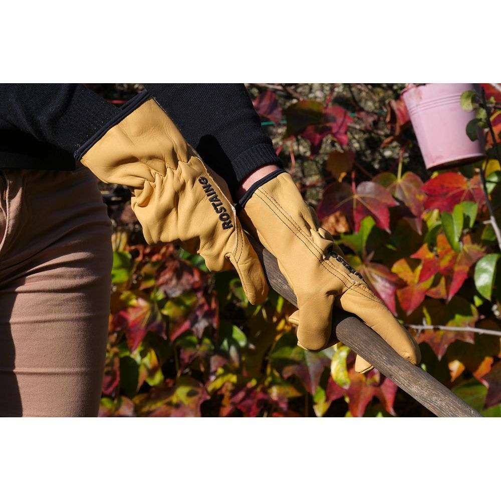 Gants Vintage En Cuir Et Tissu – Taille 7,5 – Noir, Uni – Pour Femme, Entretien Nettoyage à Sec