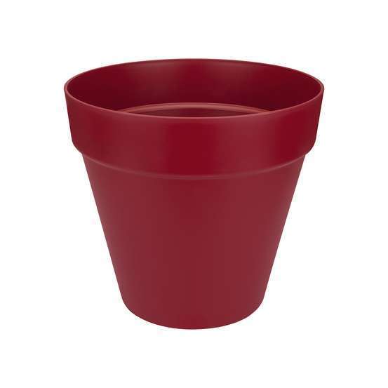 Pot Loft Urban rond en plastique fruits rouges - D.20 cm