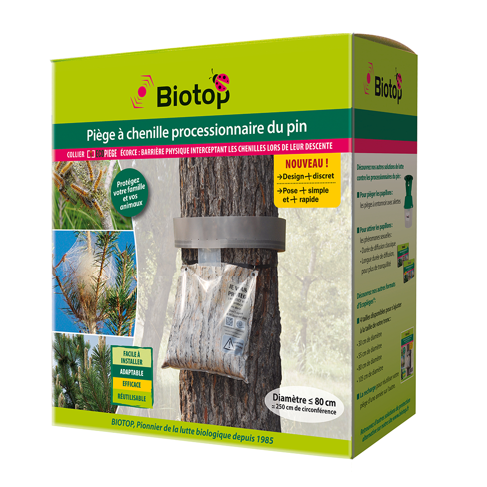 PiÃšge collier chenille process du pin : 80cm