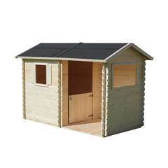 Maisonnette pour enfant en bois LISON PREAU L 120 x l 80 x H 40 cm