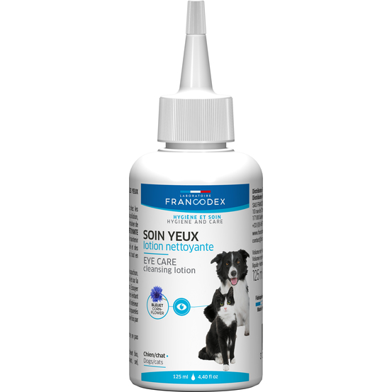 Nettoyant pour les yeux pour chien et chat 125ml