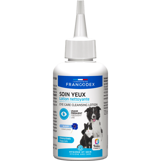 Nettoyant pour les yeux pour chien et chat 125ml