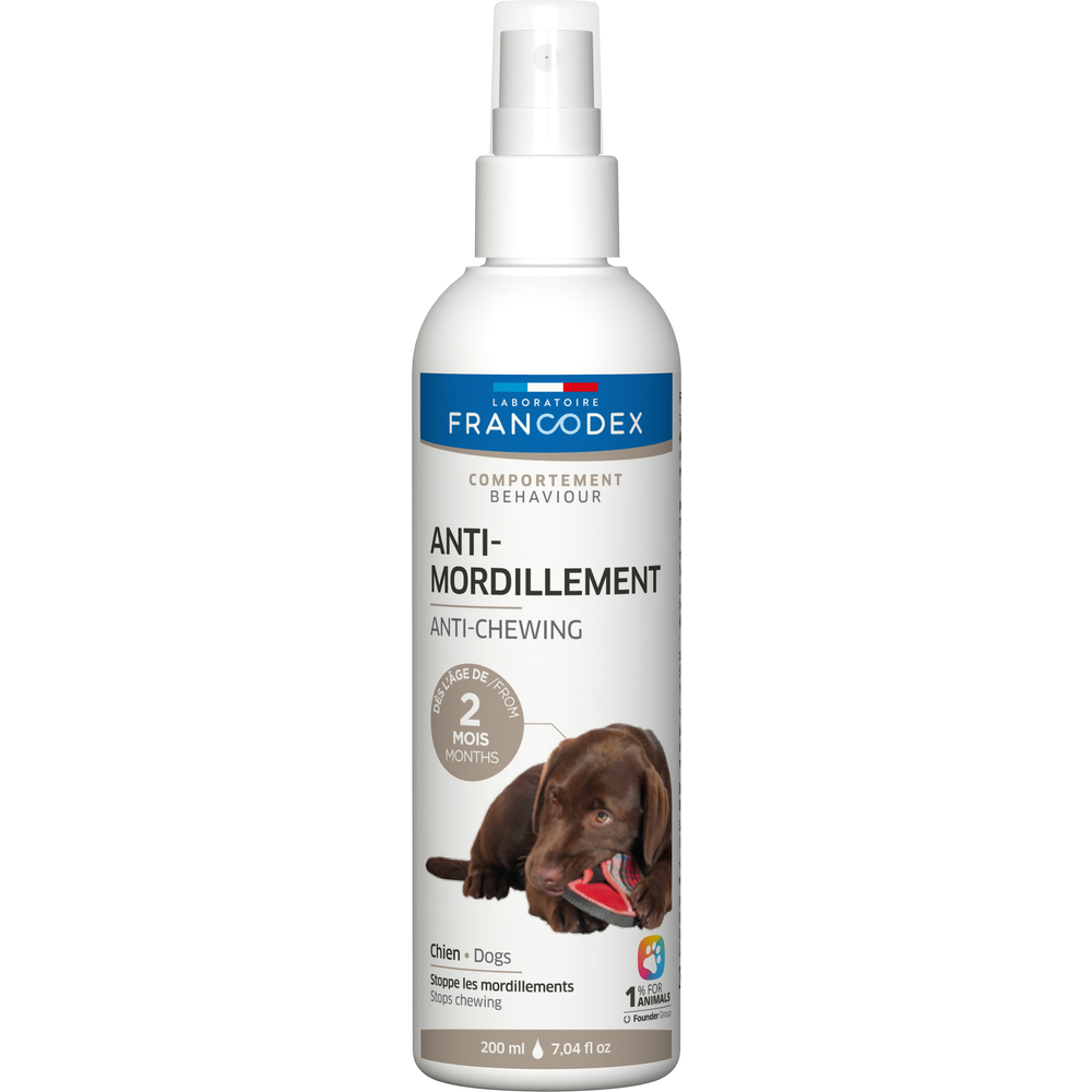 Anti-mordillement pour chiot et chien 200ml