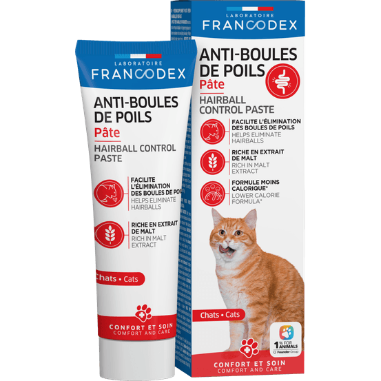Anti-boules de poils en pate pour chat 70g