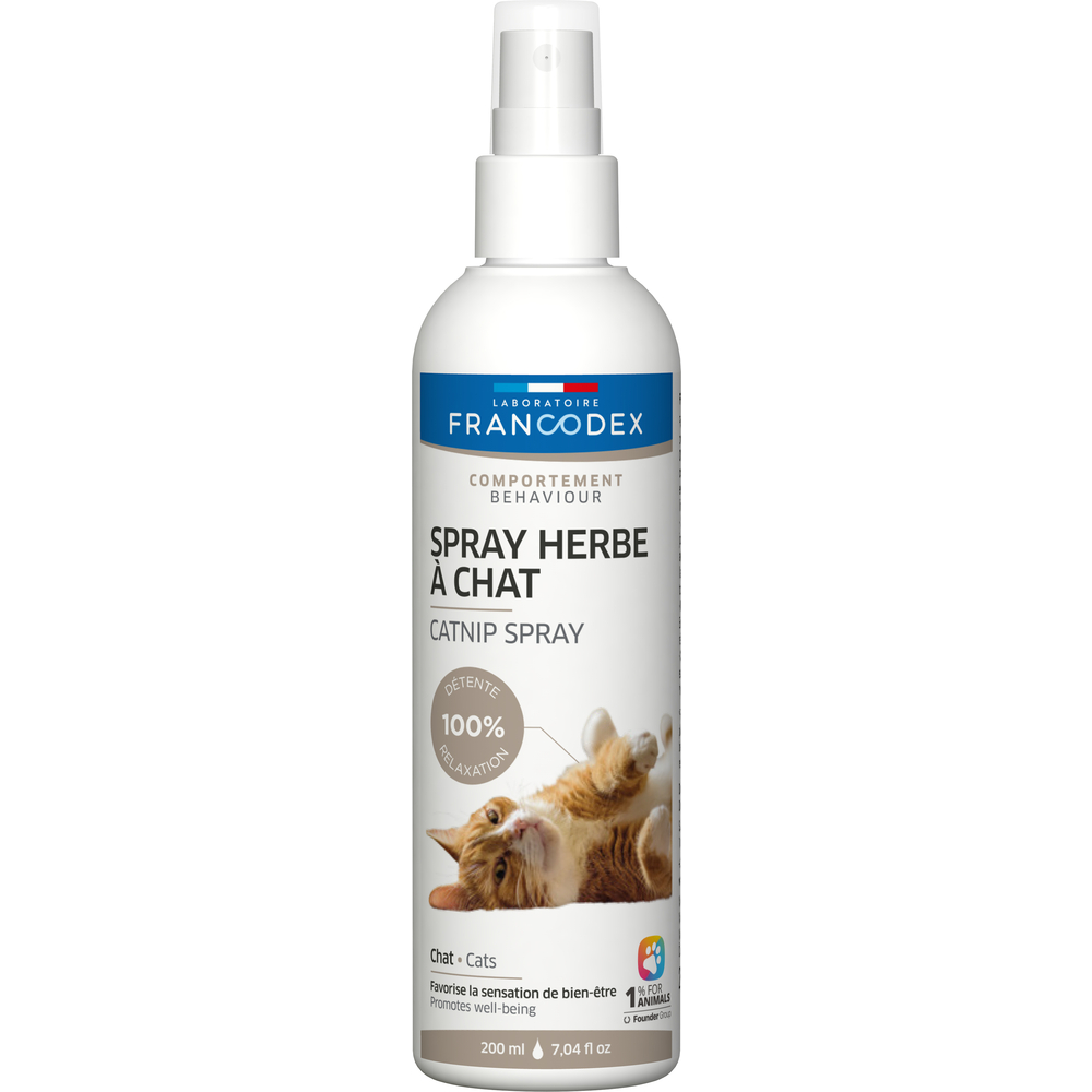 Spray herbe chat et châton 200ml