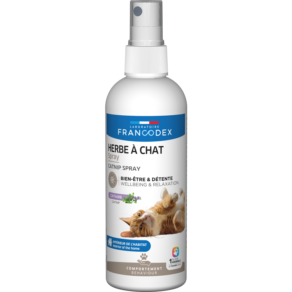 Spray herbe chat et châton 200ml