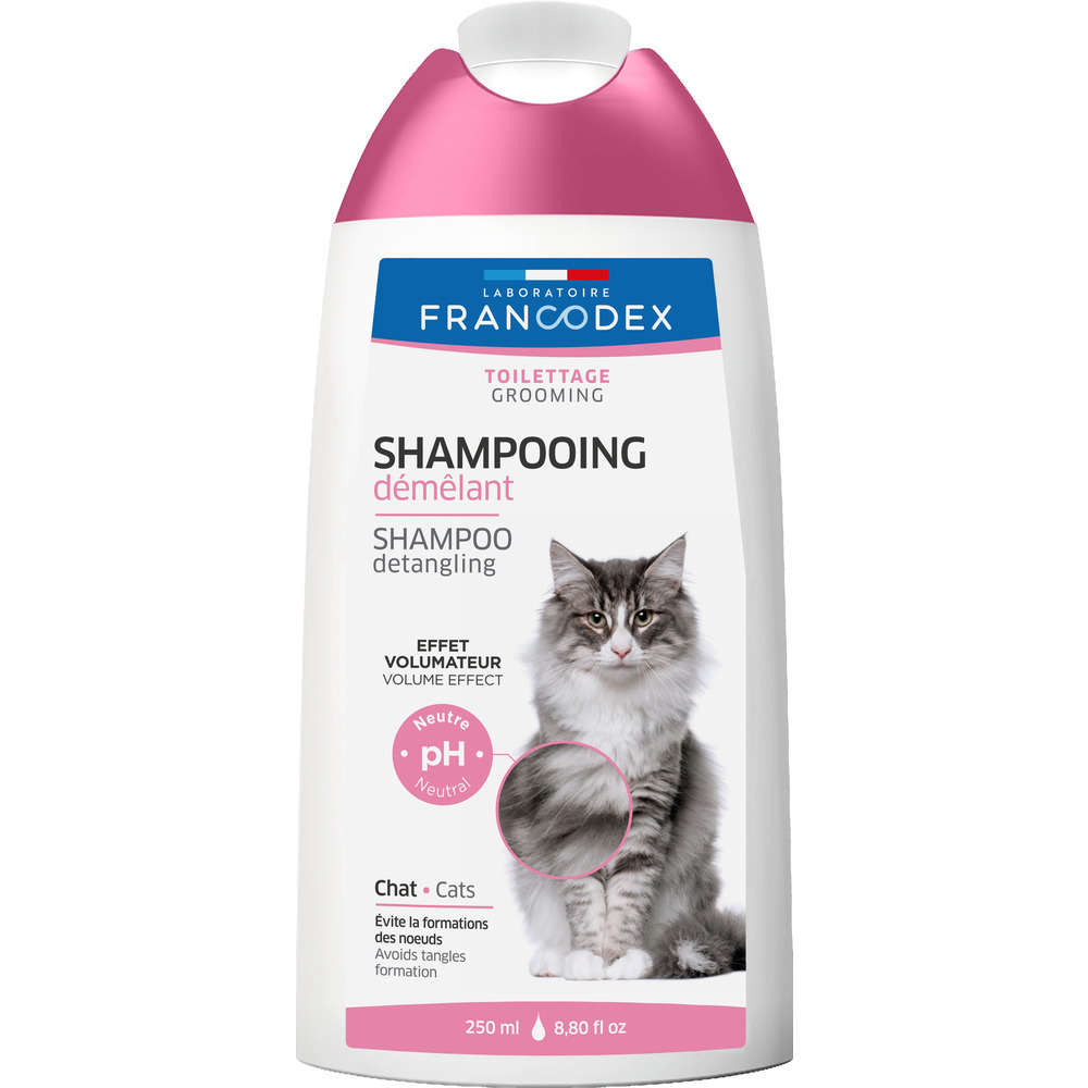 Shampooing Demelant Pour Chat 250ml Truffaut