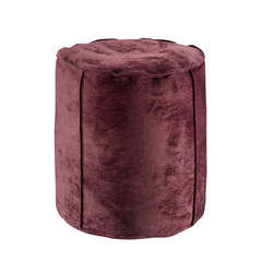 Housse de pouf, 42x40 : violet