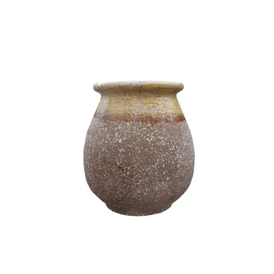 KOTARBAU Lot de 2 grands pots de fleurs en céramique, or rose, en KOTARBAU Lot de 2 grands pots de fleurs en céramique, or rose, en