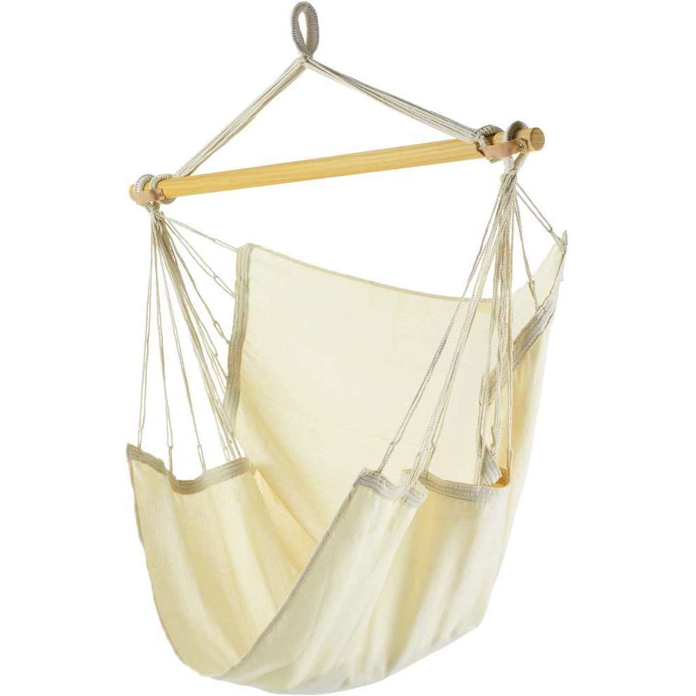 Chaise hamac tranKil uni écru certifié FSC 100%