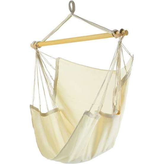 Chaise hamac tranKil uni écru certifié FSC 100%