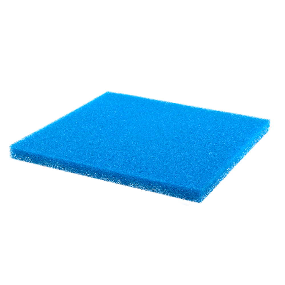 Plaque mousse filtranteÂ : gros, L.50xh.2,5cm