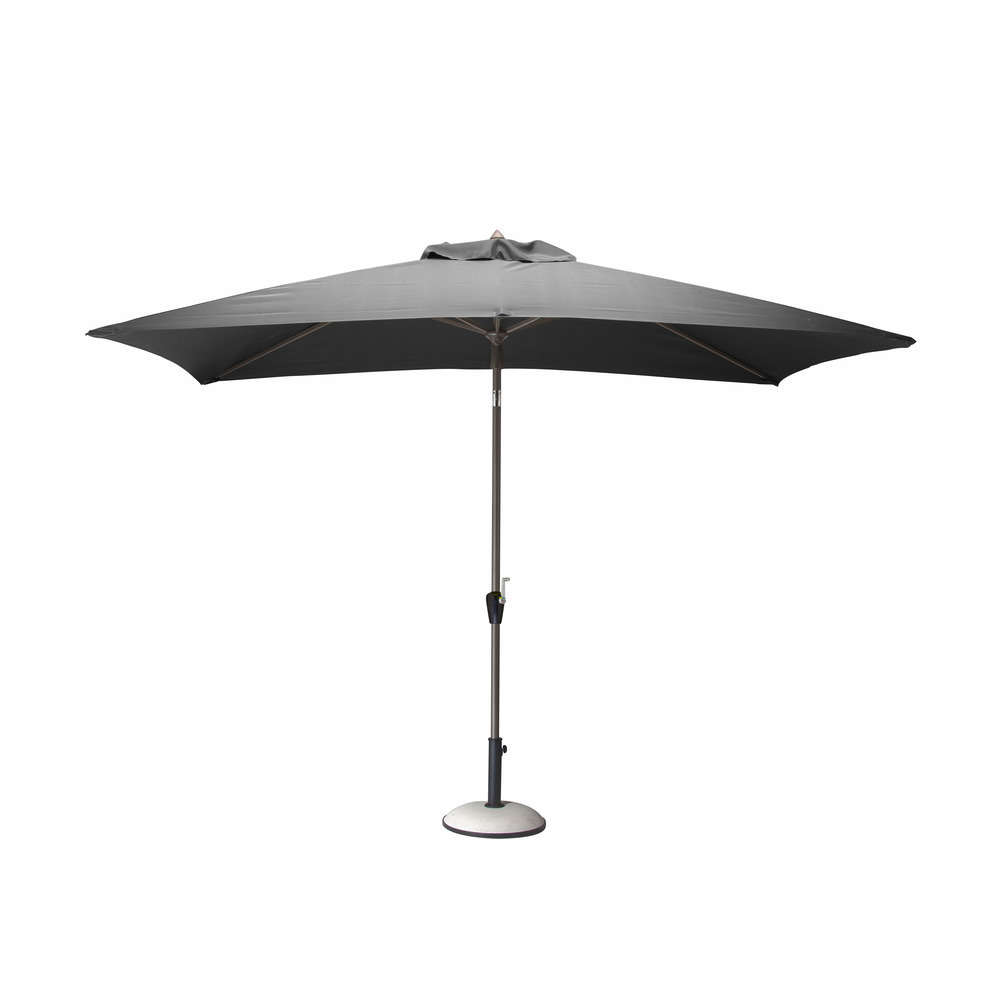 Parasol 3X2 manivelle Gris