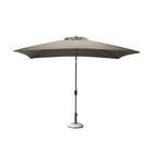 Parasol 3X2 manivelle Taupe