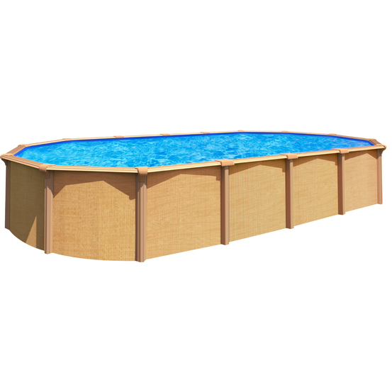 Piscine osmose en métal 640X395cm h132cm