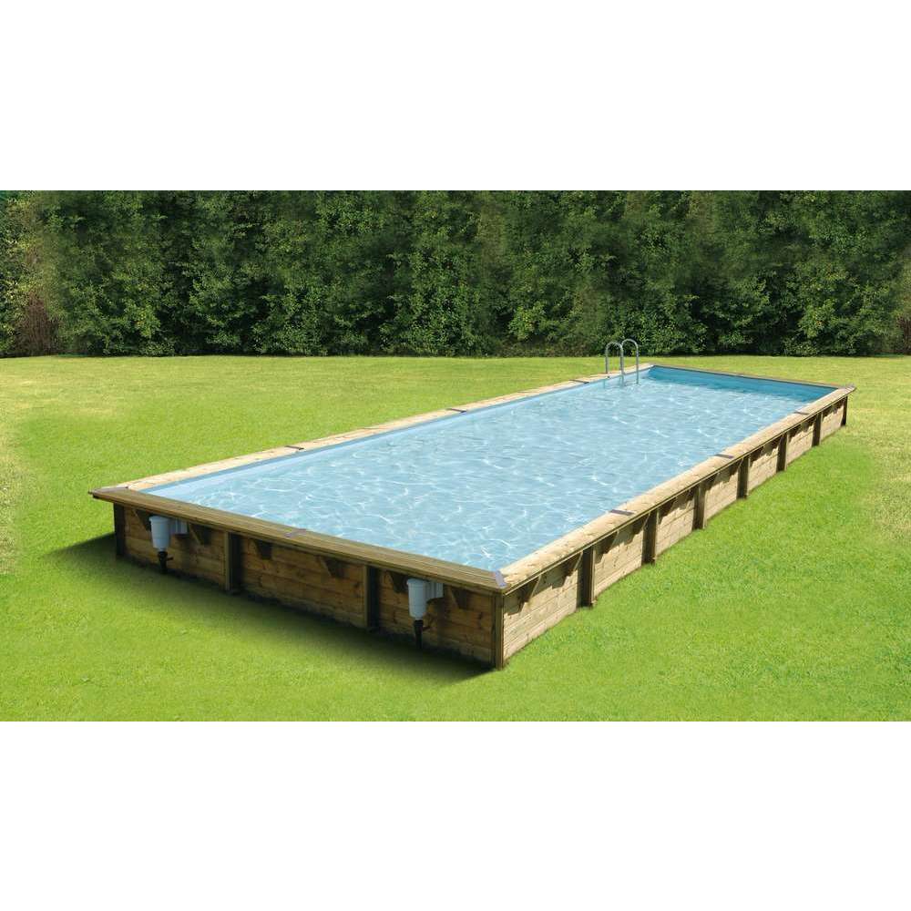 Piscine LINEA 500X1100 H140cm liner bleu 75 100eme