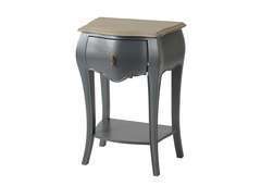 Table chevet Murano Celeste H 65 cm