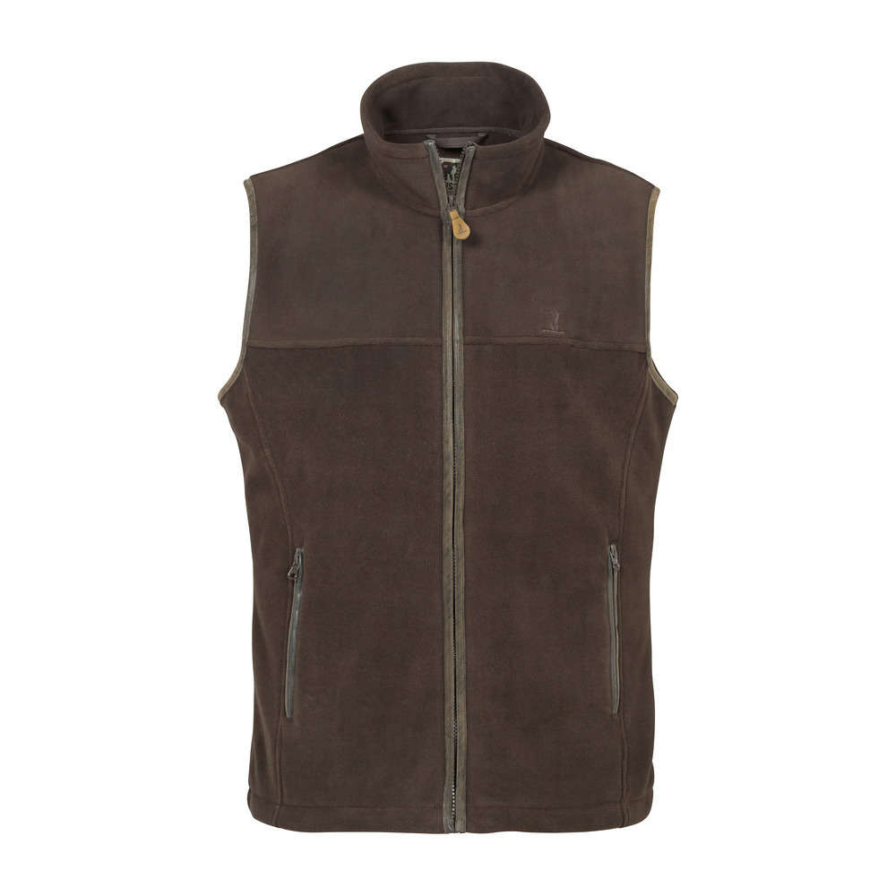 GILET POL SCOTLAND MARRON 2XL-(765699)