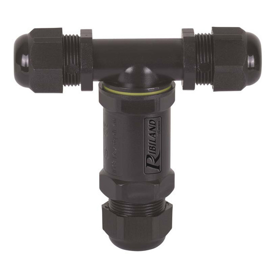 Raccord électrique de jonction 3 voies 4 fils étanche ip68 230v-450v