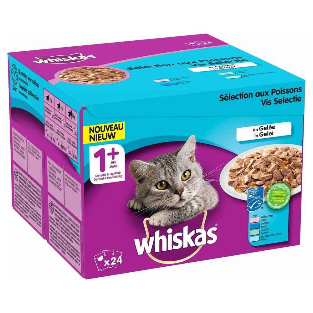 Sachets Fraicheur En Gelee 1 Pour Chat 24x100g Truffaut