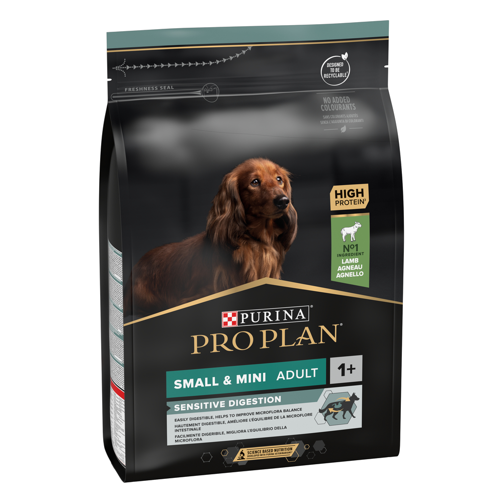 Pro plan small & mini adult sensitive digestion agneau 3KG
