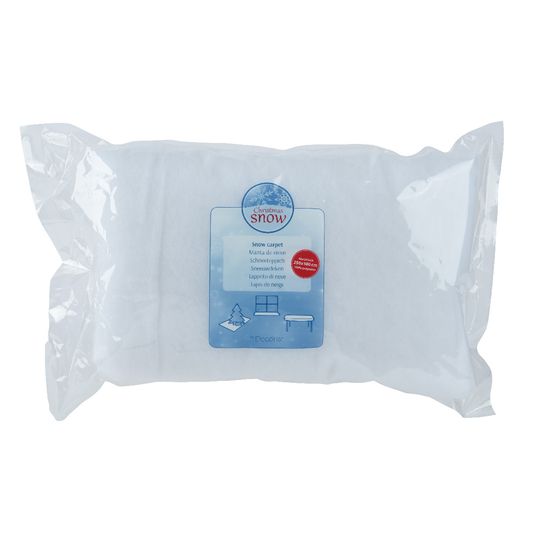 Tapis Neige PES 250x100cm : Blanc