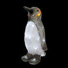 Pingouin 17X16X33cm blanc