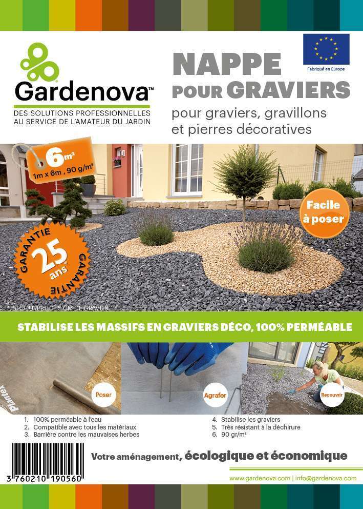 NAPPE POUR GRAVIER 1X6M J-(777509)