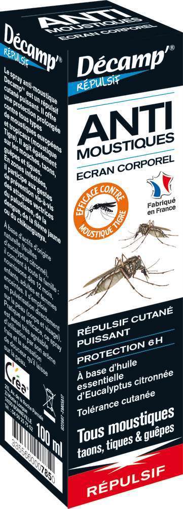 spray corporel anti-moustiques