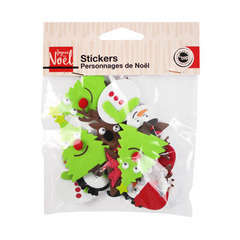 STICKER MOUSSE PERSONNAGE NOEL-(782344)