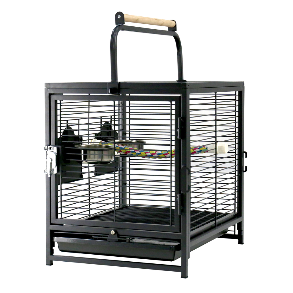 CAGE OISEAUX PERROQ 2 en 1-(782879)