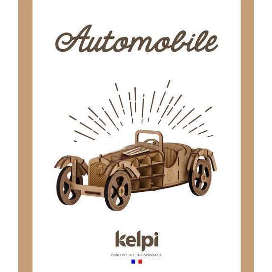 Maquette voiture bois Kelpi