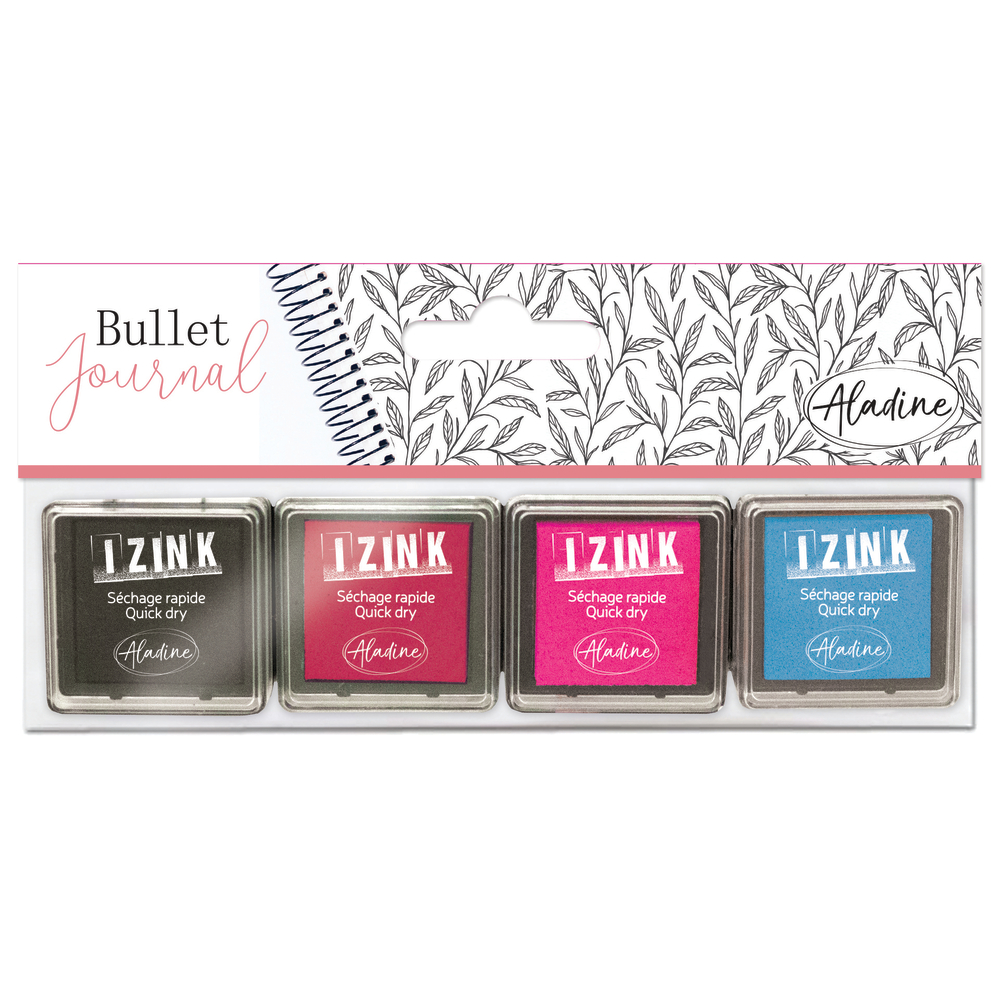 4 MINI ENCREURS BULLET - STAR-(784931)