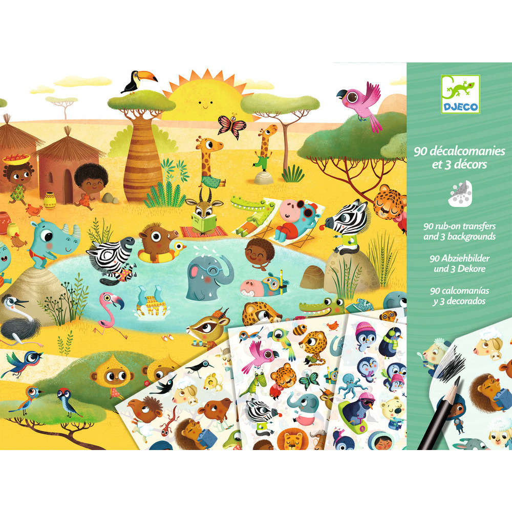 DECALCOS SAVANE DESERT POLE NO-(785219)