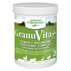 Granuvita Plus 500 gr, vitamines poules, volailles, lapins
