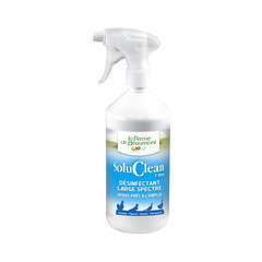 Désinfectant animalier SoluClean Spray 1 litre Ferme de Beaumont
