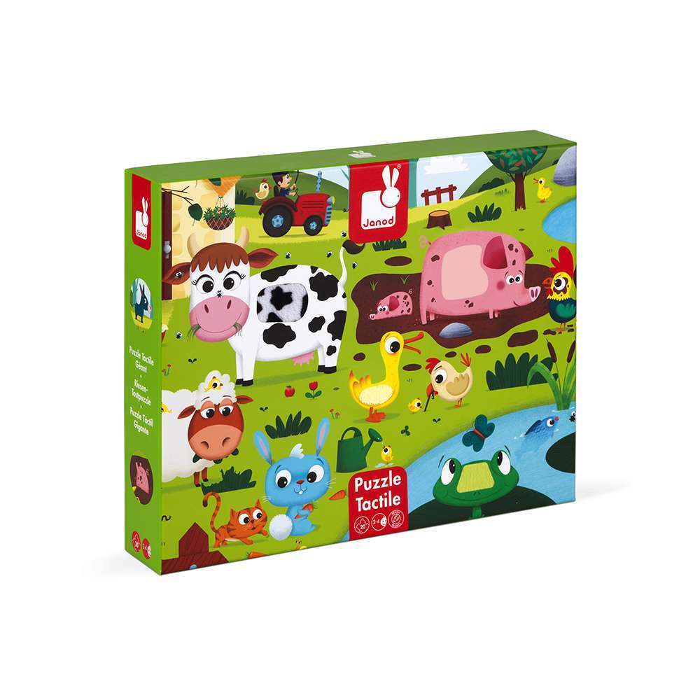 PUZZLE TACTILE FERME - 20 PCS-(785694)