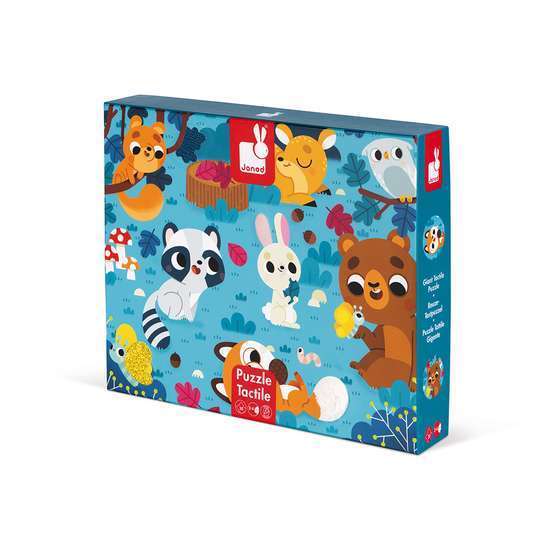 PUZZLE TACTILE FORET - 20 PCS-(785695)