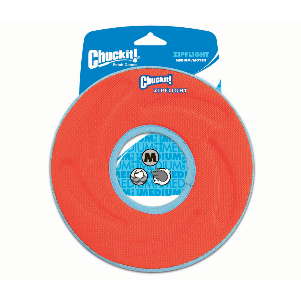 Jouet pour chien M Frisbee Zipflight Chuckit ! L. 21 l. 21 H. 2.5 cm