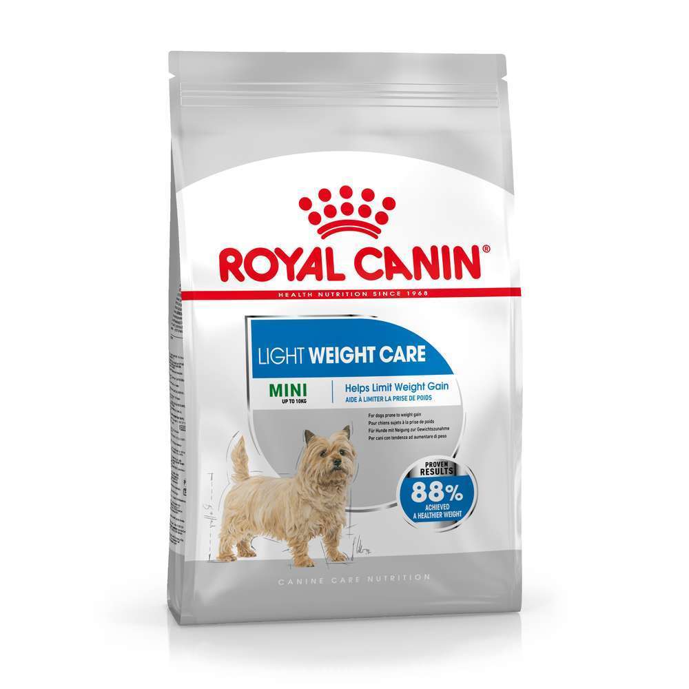 Croquettes petit chien en embompoint Mini Light Weight 3kg Royal Canin