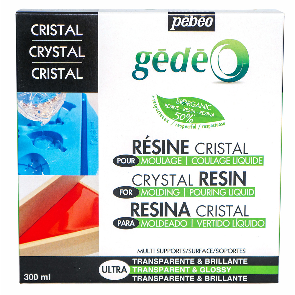 KIT RESINE CRISTAL BIO 300ML-(786630)