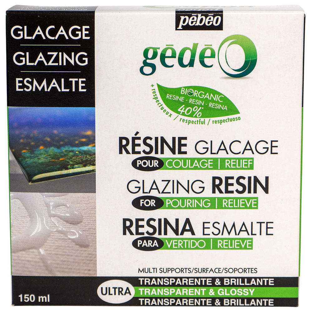 KIT RESINE GLACAGE BIO 150ML-(786632)